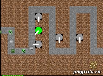 Скриншот игры Башни майнкрафт Картинка к игре Башни майнкрафт